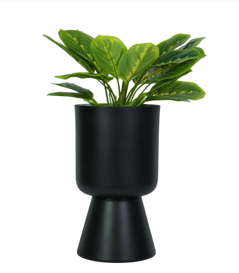 Wholesale metal Flower pots Various size iron bucket flower pots Garden decoration flower pot