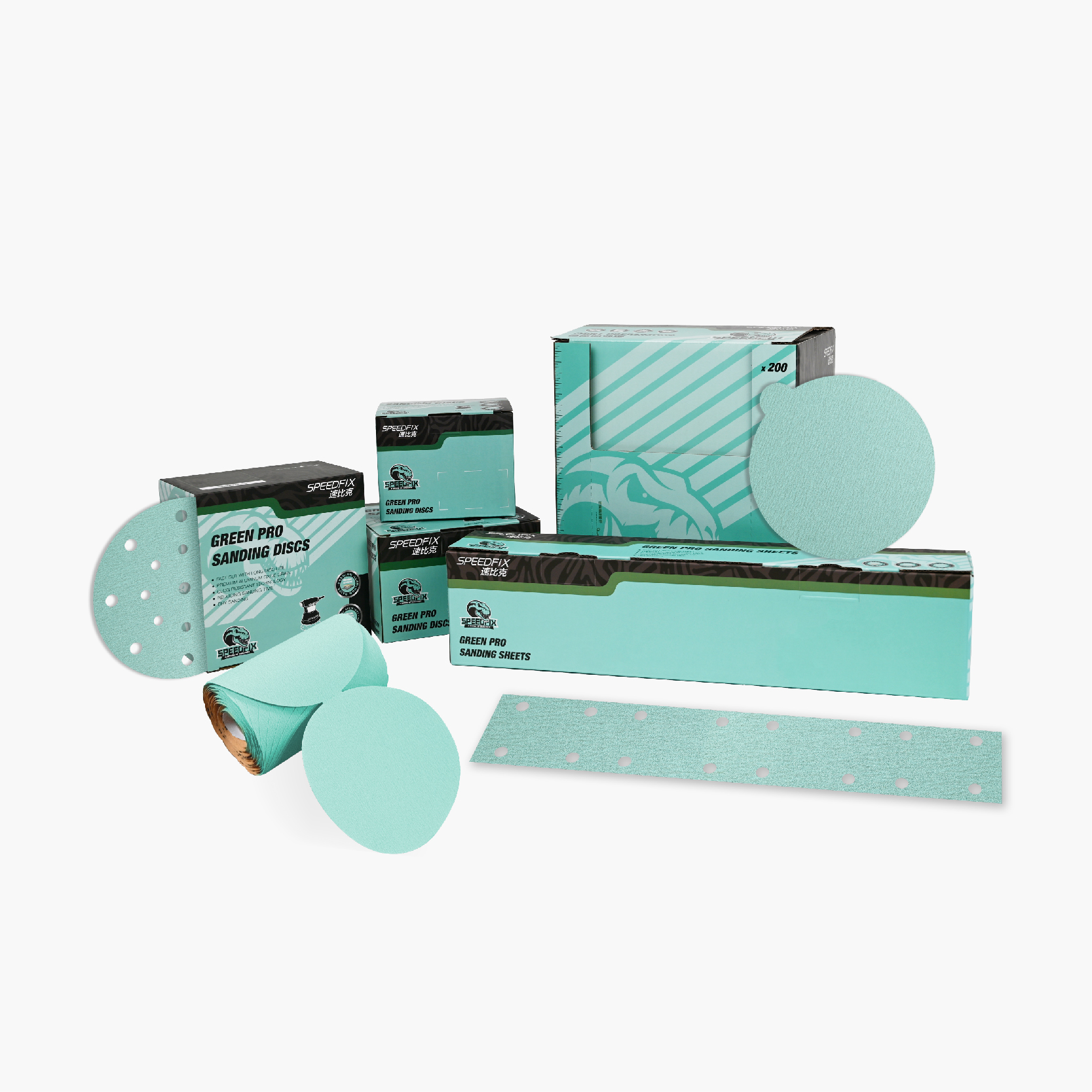 136 Green Sanding Abrasives