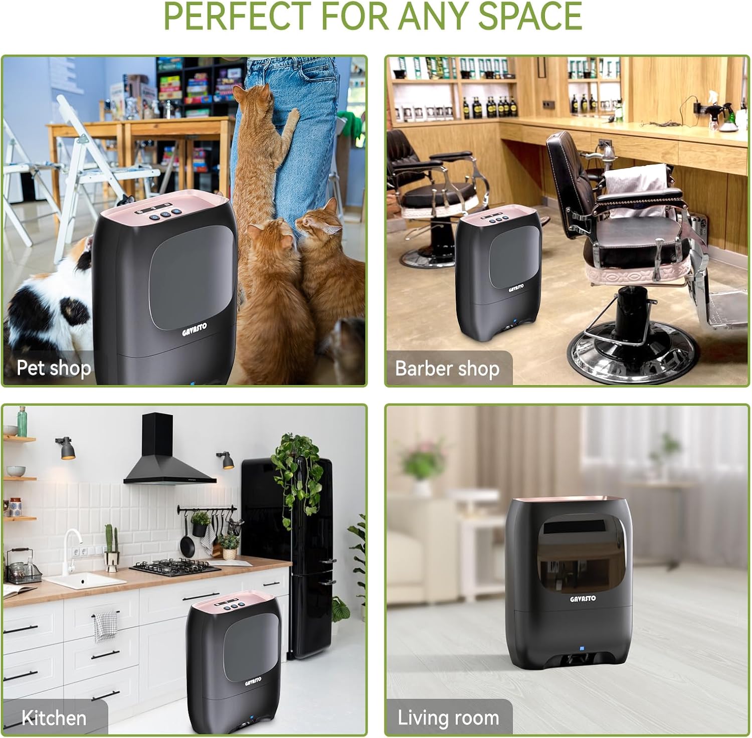 Touchless vacuum trash can