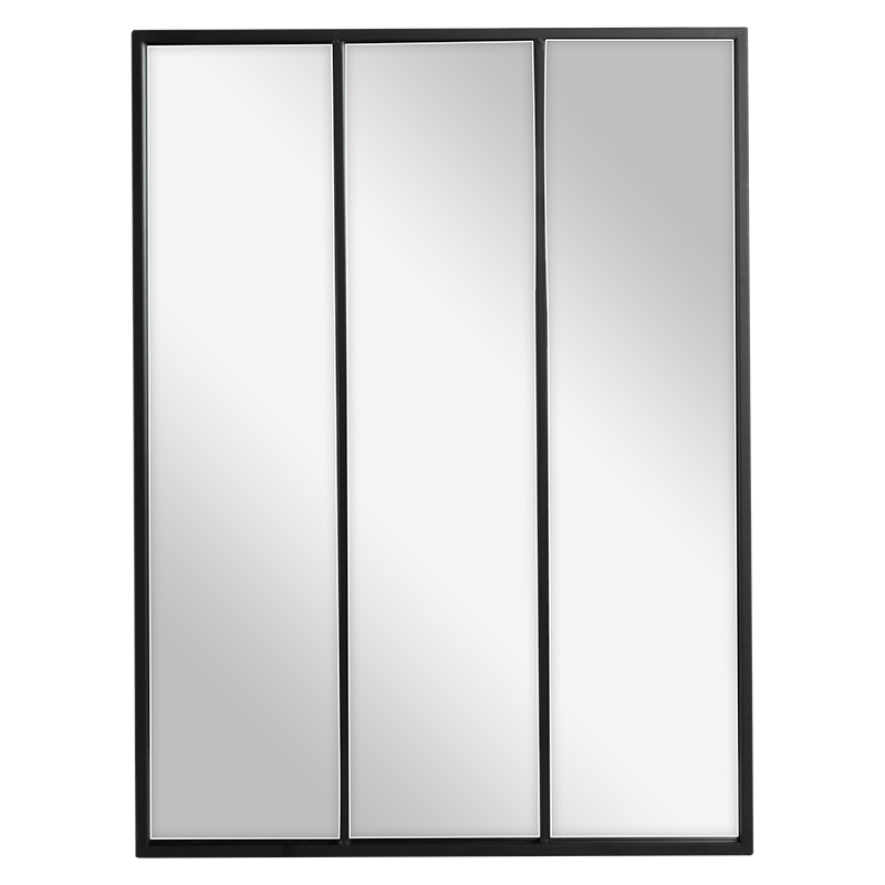 Wall hanging pane mirror