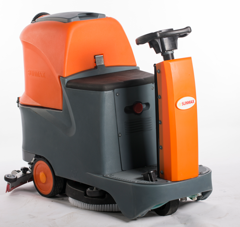 ride-on floor scrubber