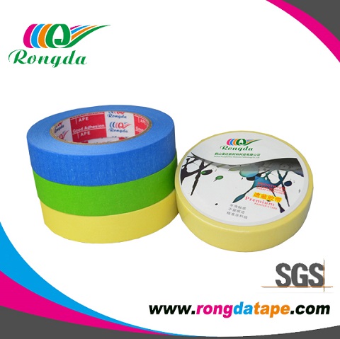 High Temperature Automotive Masking Tape for Professional Car Spray Painting