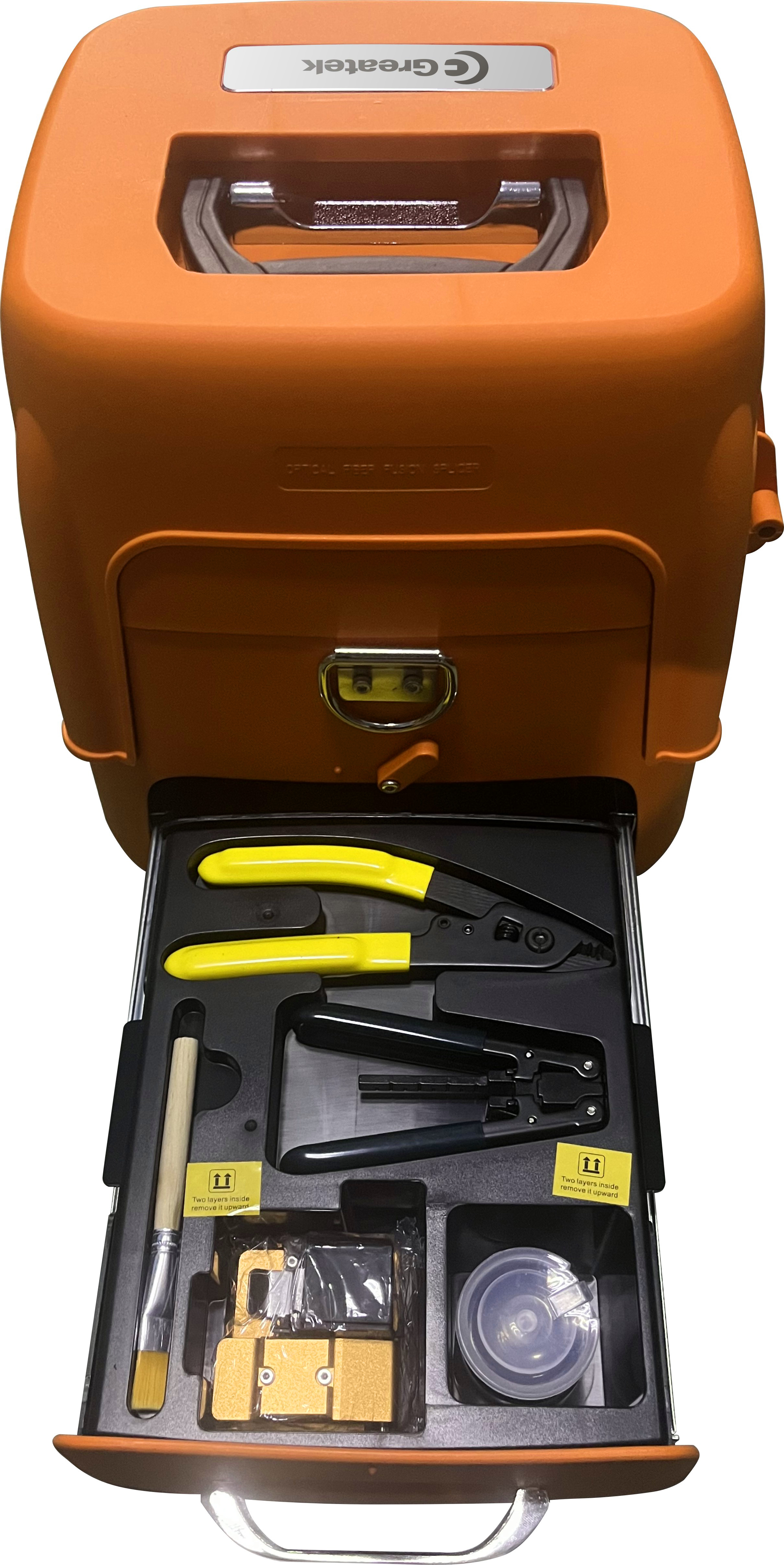 Fiber fusion splicer