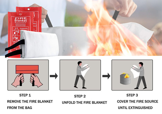 Fire-blanket