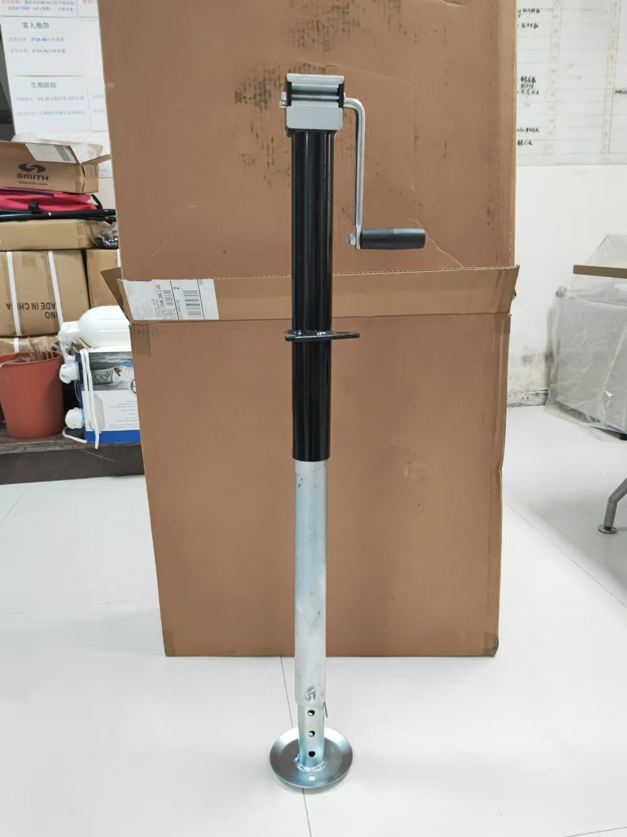 Trailer Jack With Drop Leg