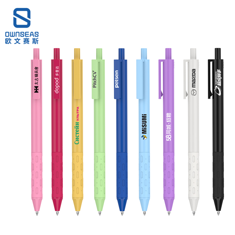Origin click action gel pen Soft grip