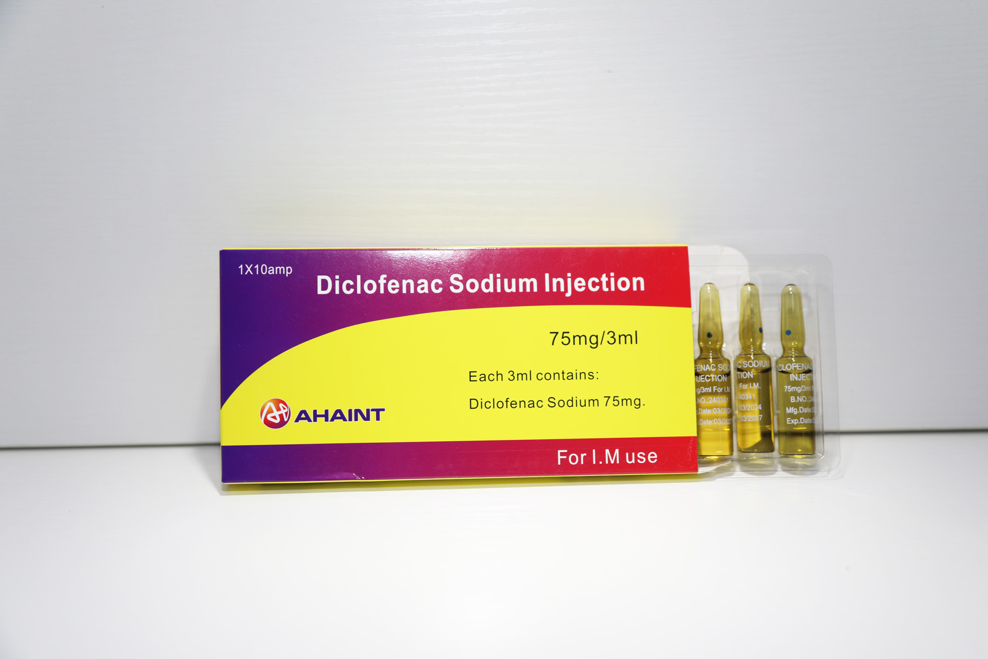Diclofenac Sodium for Injection medicine finished products