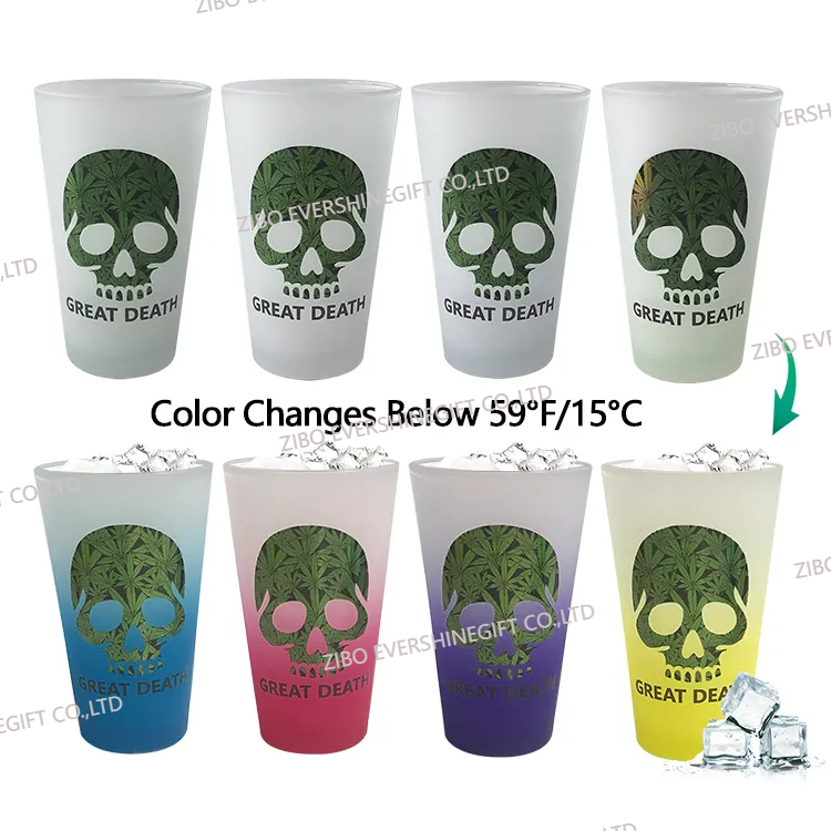 Glass Beer Glasses Stylish Beer Can with Durable Design souvenir cup pint glasses