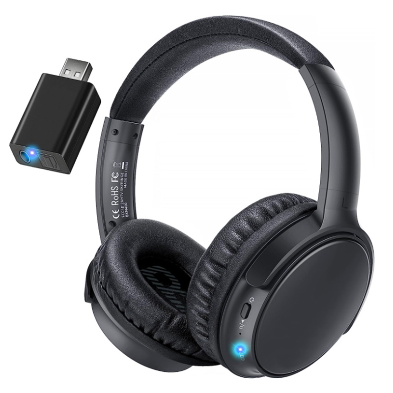 Skyaudio T711 Wireless TV Headphones Noise Reduction Headset