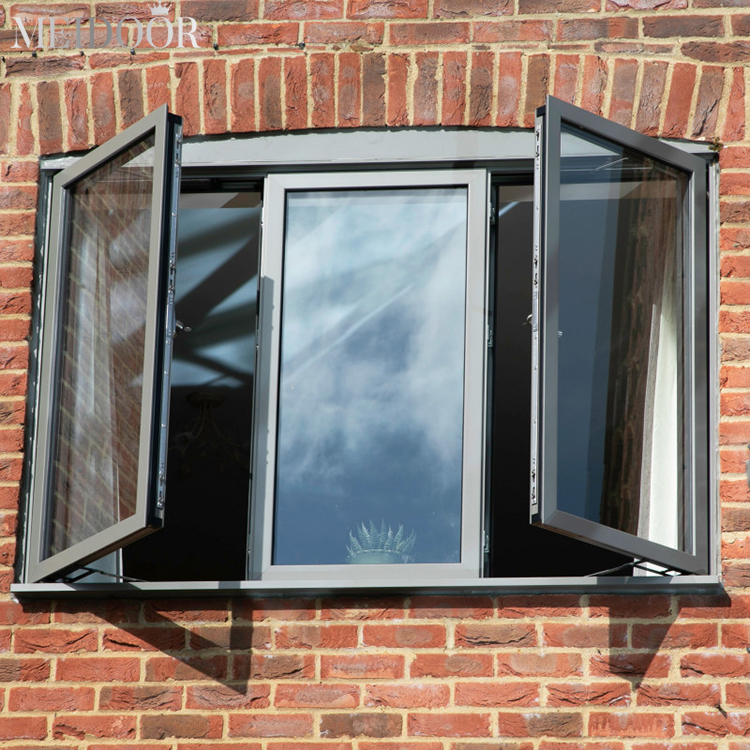 Wholesale USA Aluminum Frame Double Glazed Casement Windows For Home Casement Window And Door