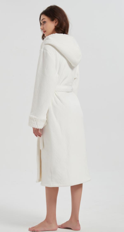 Ladies' bounded ultrosonic robe