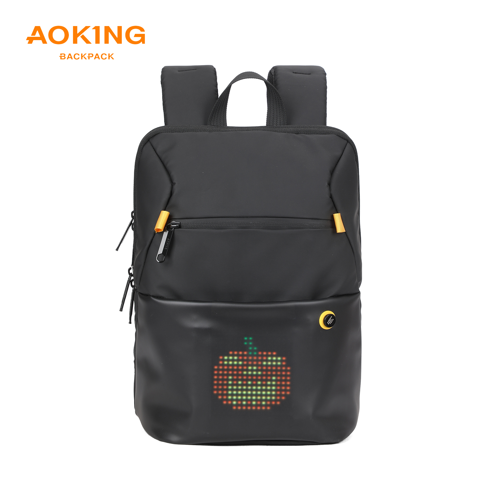 Aoking fashion large capacitylightweight laptop backpack with LED