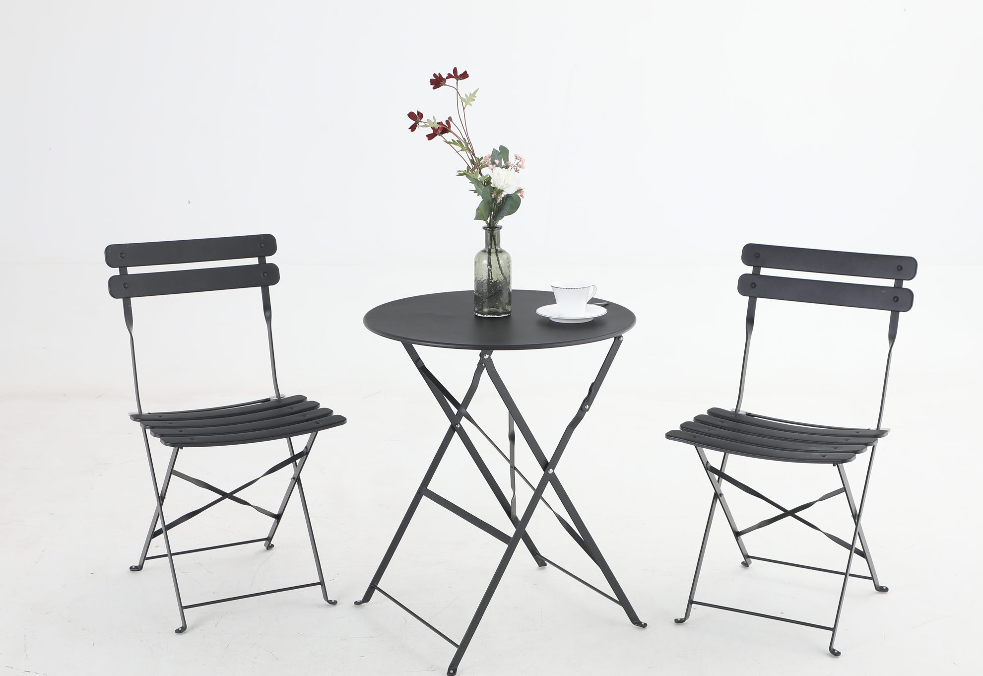 Folding chair& table set 3 pcs