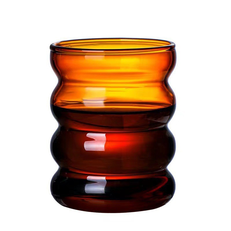 Single layer color spiral cup