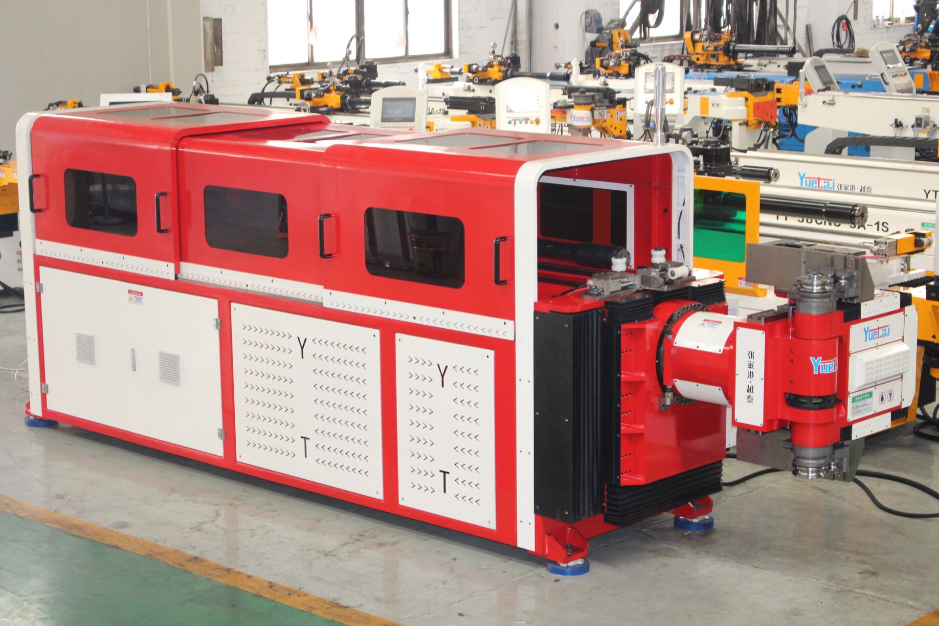 Jiangsu Yuetai Machinery Science Technology Co. ,Ltd – aluminum pipe cutting machine 1