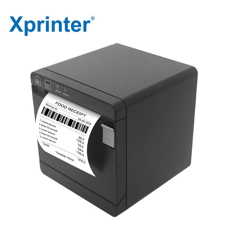 Xprinter XP-Q890K Thermal Receipt Printer Support For Cashbox Drivers Thermal Printer Error Alarm