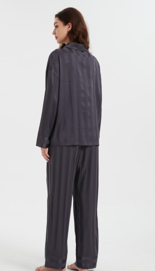 ladies' satin pajama set