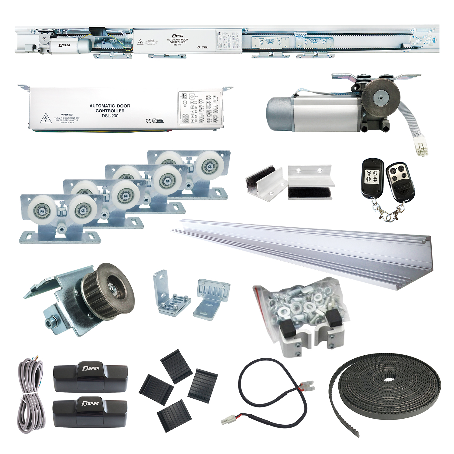 automatic sensor glass sliding door operators automatic double door opener pedrestian doors