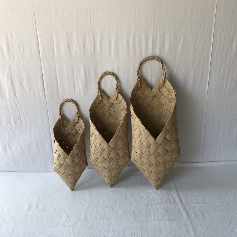 Paper rattan basket