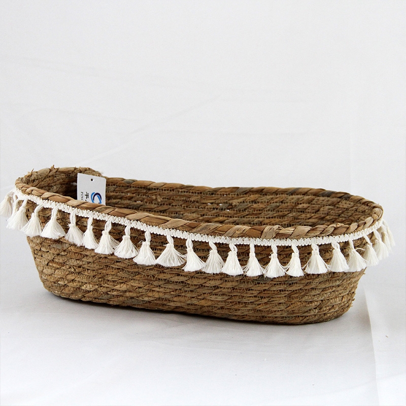 Sea grass storage basket