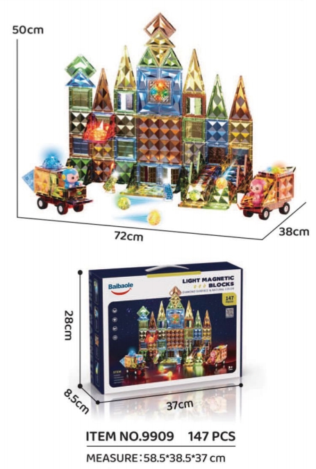 Magnetic tiles