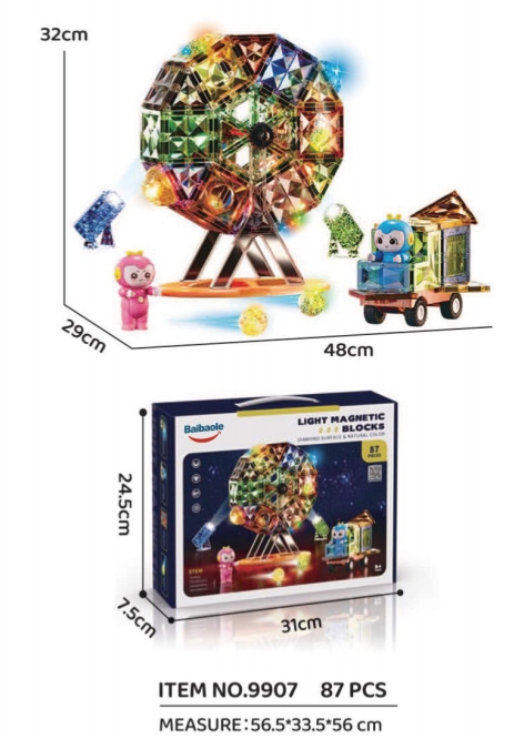 Magnetic tiles