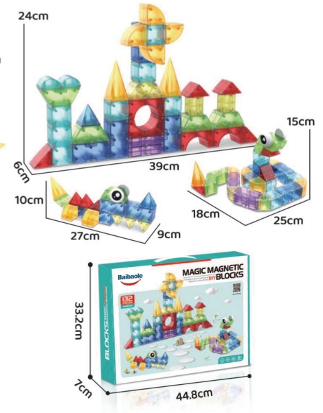 Magnetic tiles