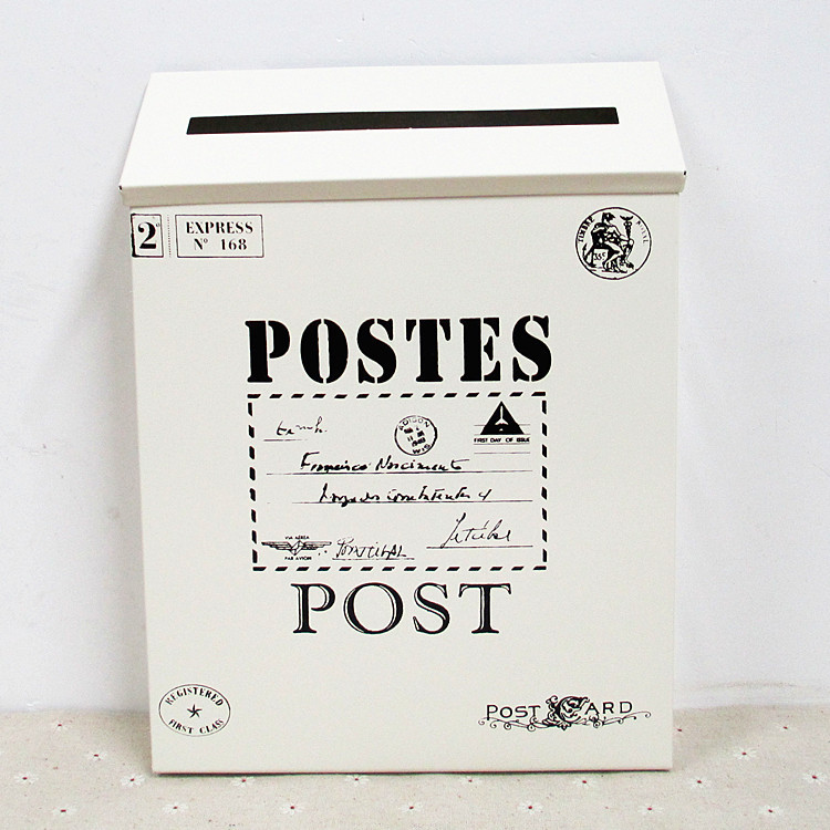 Tin mailbox