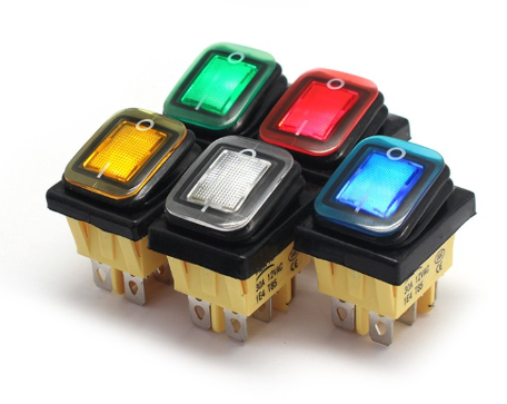 Waterproof ship type switch