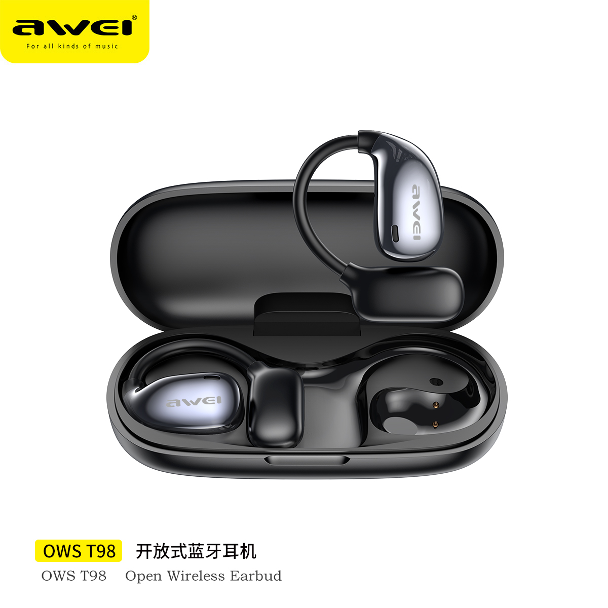 AWEI T98 OWS Open Bluetooth Earphones