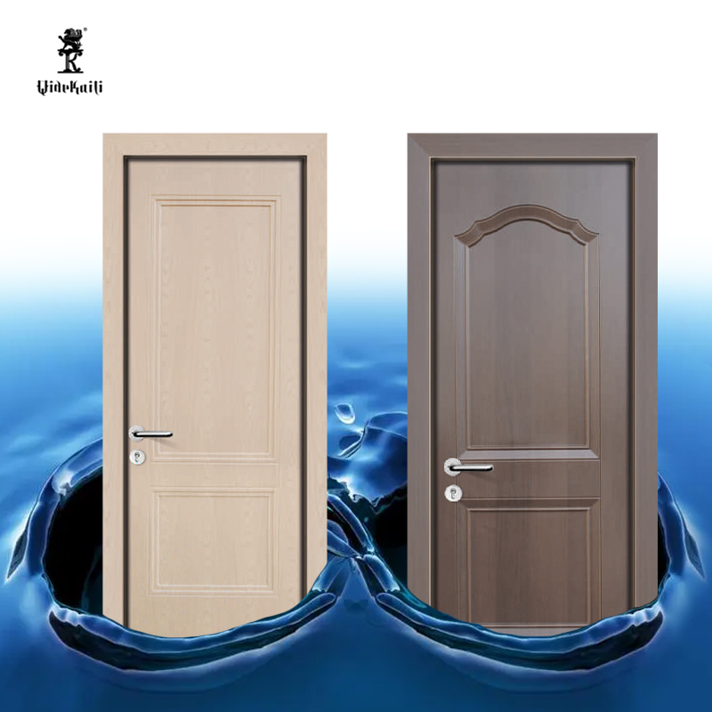 Professional Factory Waterproof Soundproof Luxury Interior WPC Skin Doors Mould Door For Villa