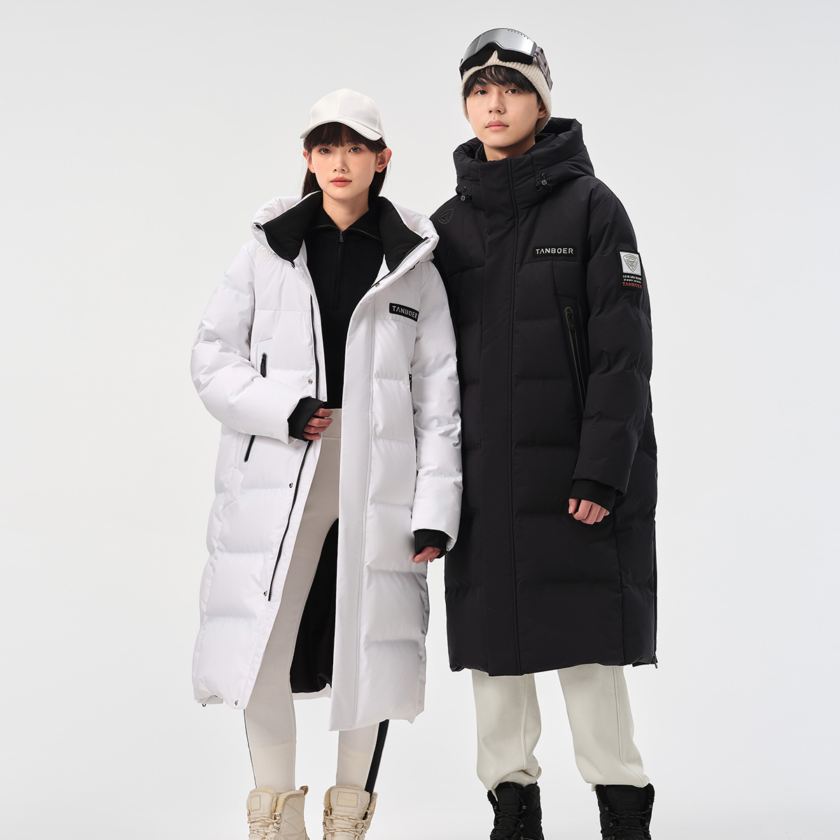Unisex winter down jacket