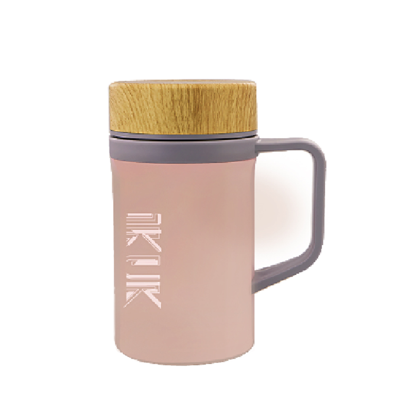 Hand-held bone china Thermos Cup