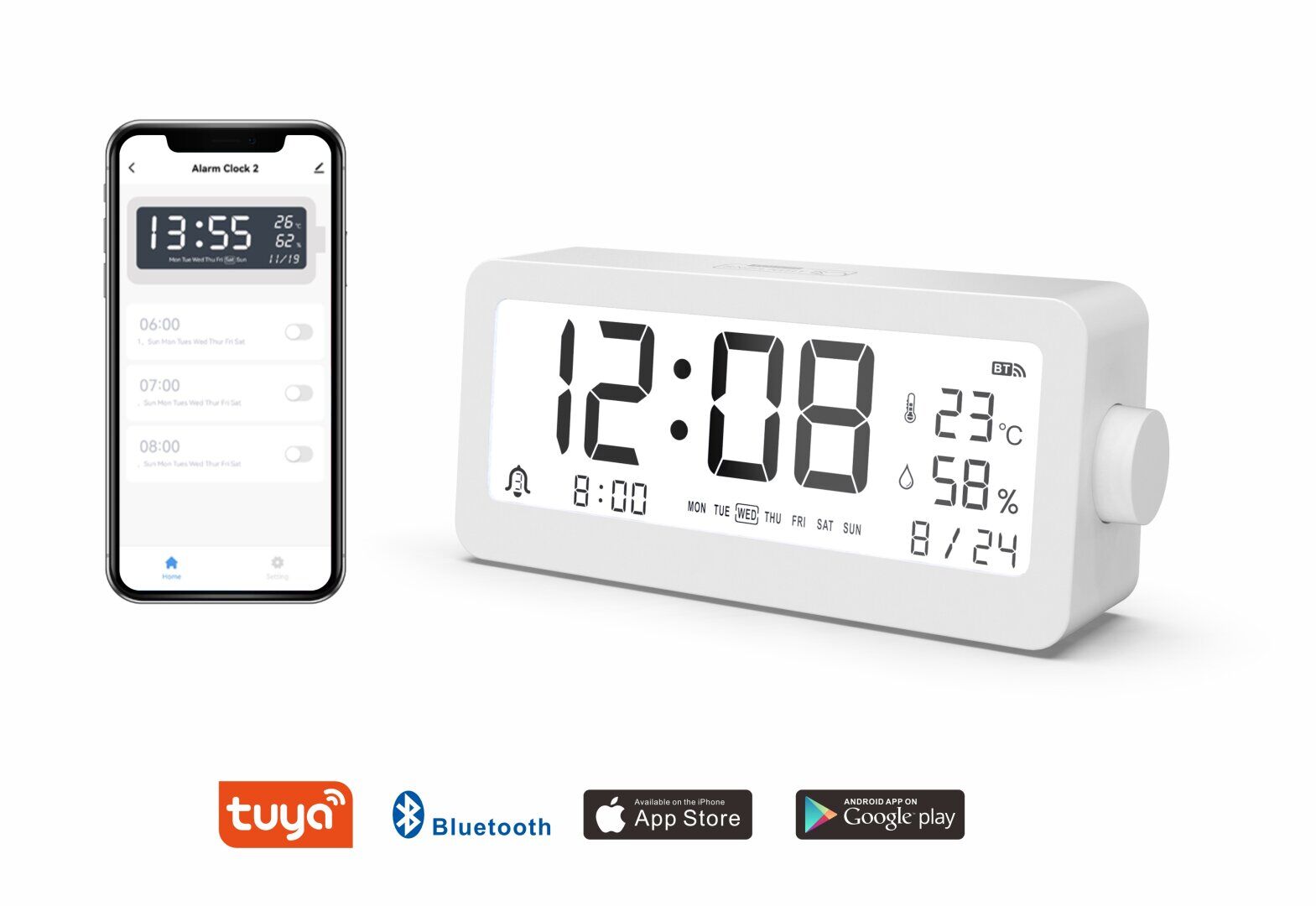 Bluetooh clock