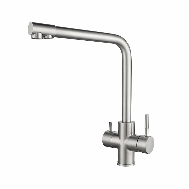 304 stainless steel 3-in-1 kitchen sink hot and cold washing basin multi-function water faucet