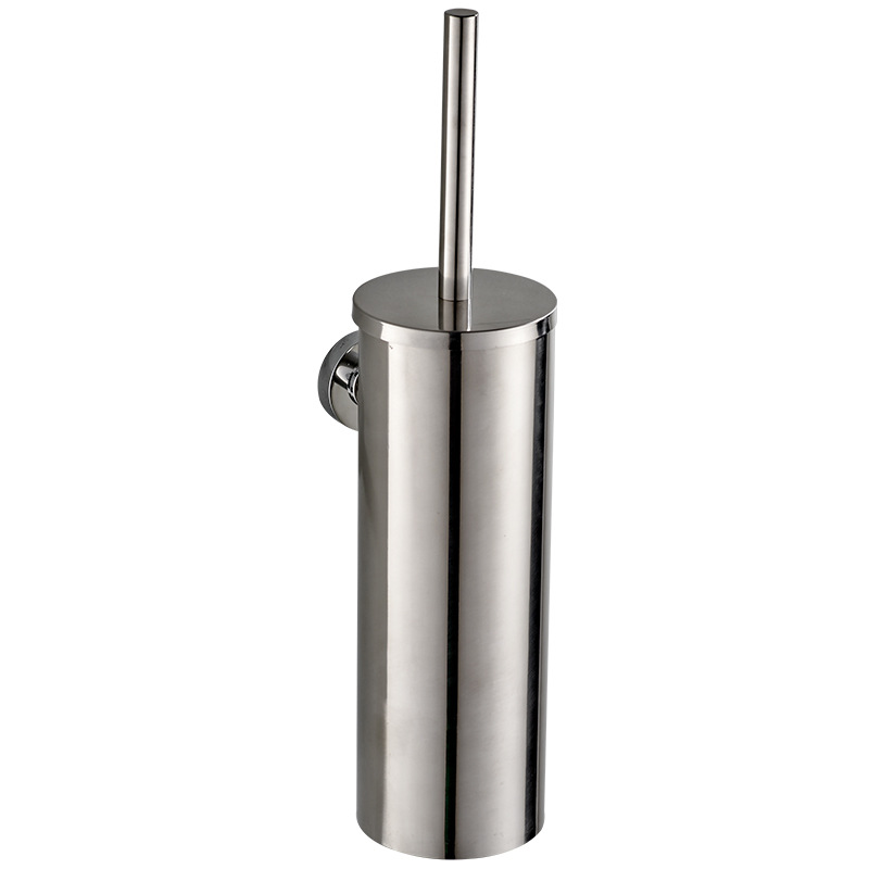 wall mounted stainless steel toilet brush