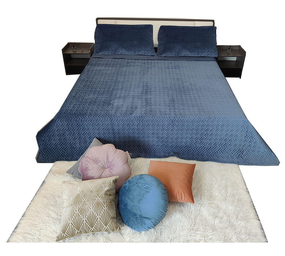 Quilted &Ultrasonic &Pinsonic bedspread