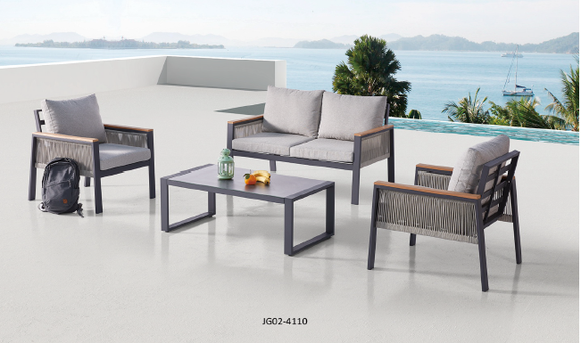 Alum sofa set