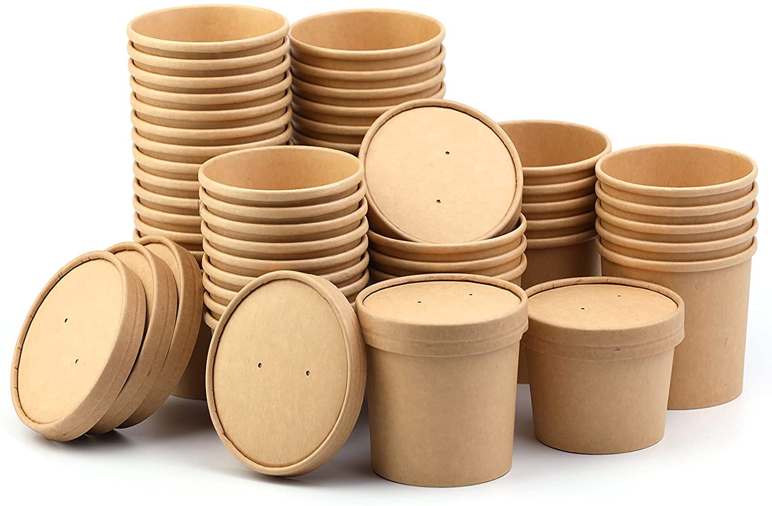 Disposable paper cups