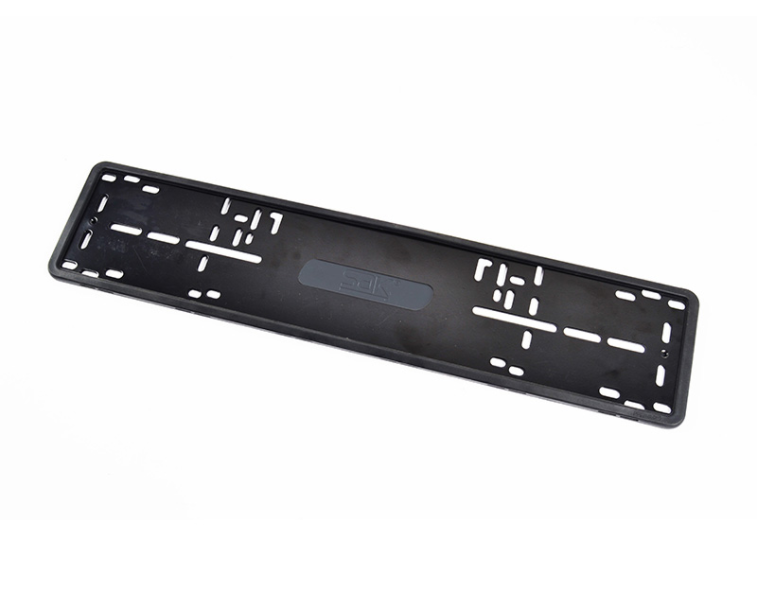 Euro size silicone License plate frame