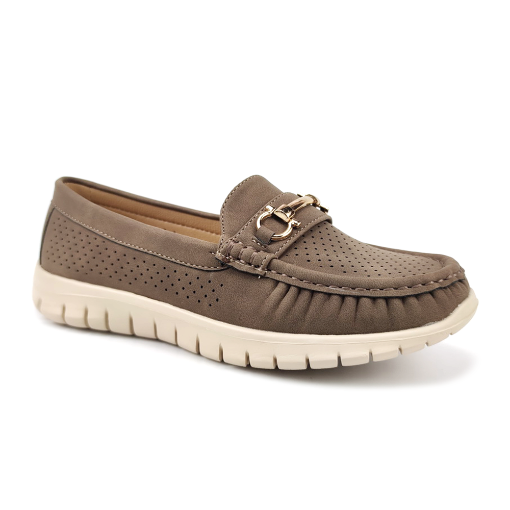 New style loafers moccasin ballet flats pointed toe outsole walking casual comfort shoes for women