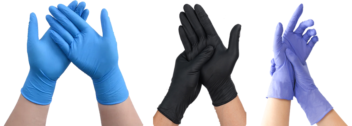 nitrile gloves