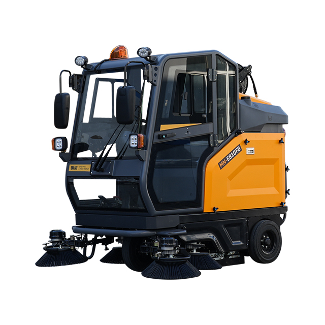 Electric road sweeper