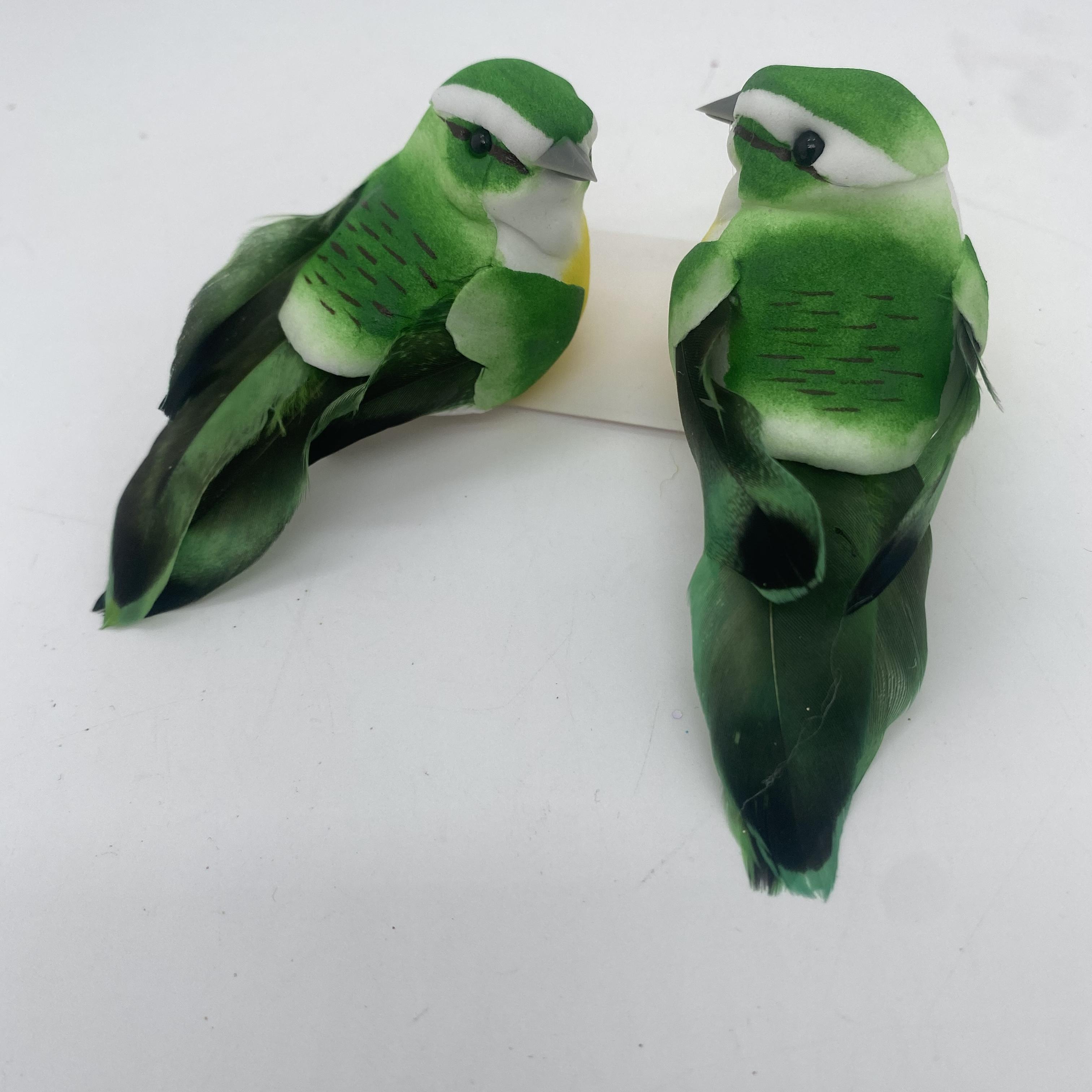 Artificial Feather Bird Foam Bird For Christmas decoration Lifelike Cute Birds for Christmas Tree