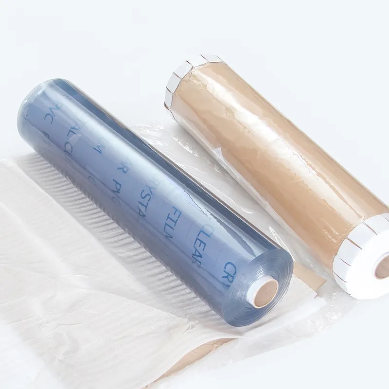 Super clear pvc film windproof flexible crystal clear pvc roll