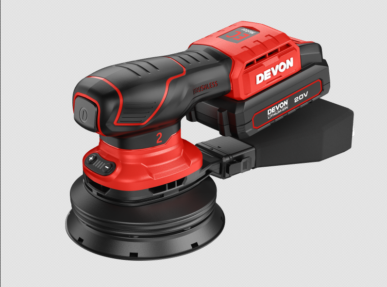 2101 20V lithium brushless sander