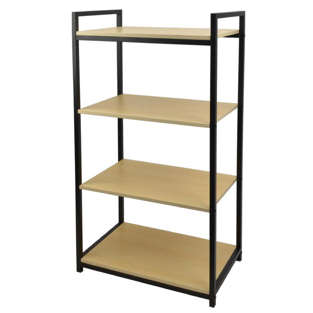 Detachable 4-layer metal shelf