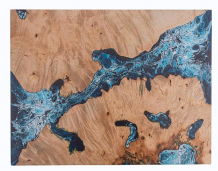 Resin cutting board
