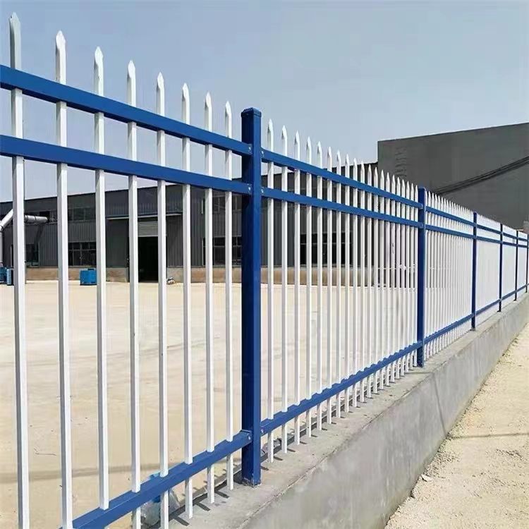 Zinc steel guardrail, factory district villa municipal engineering fence, support customization