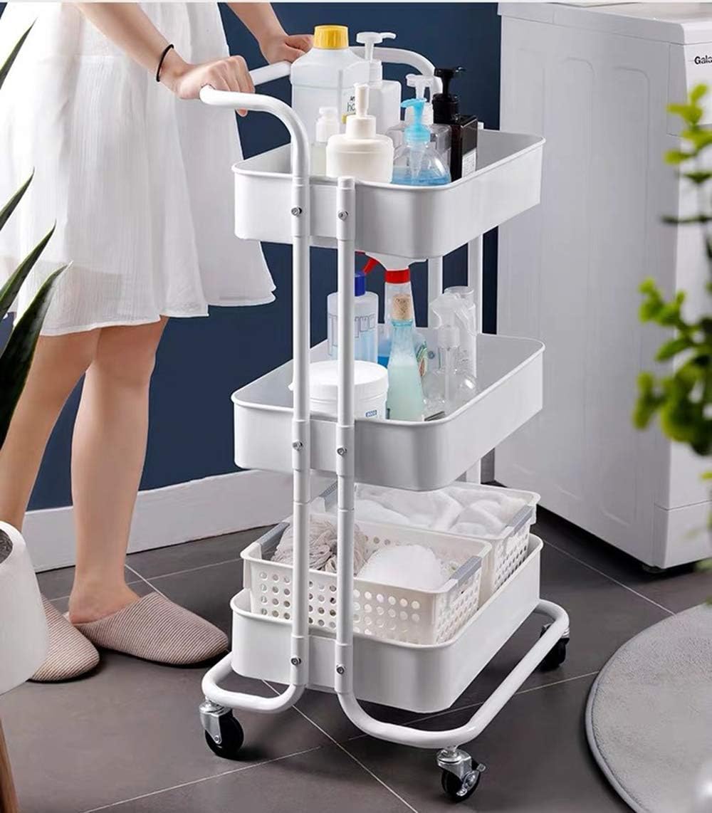 KD 3-layer metal trolley